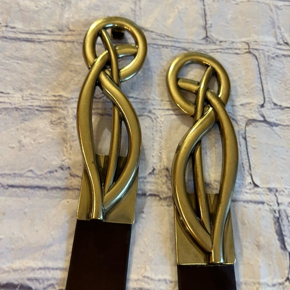 CHICO’S BACK GENUINE LEATHER CHOCOLATE BROWN BELT WITH BRASS TONE BUCKLE S/M - Picture 8 of 13